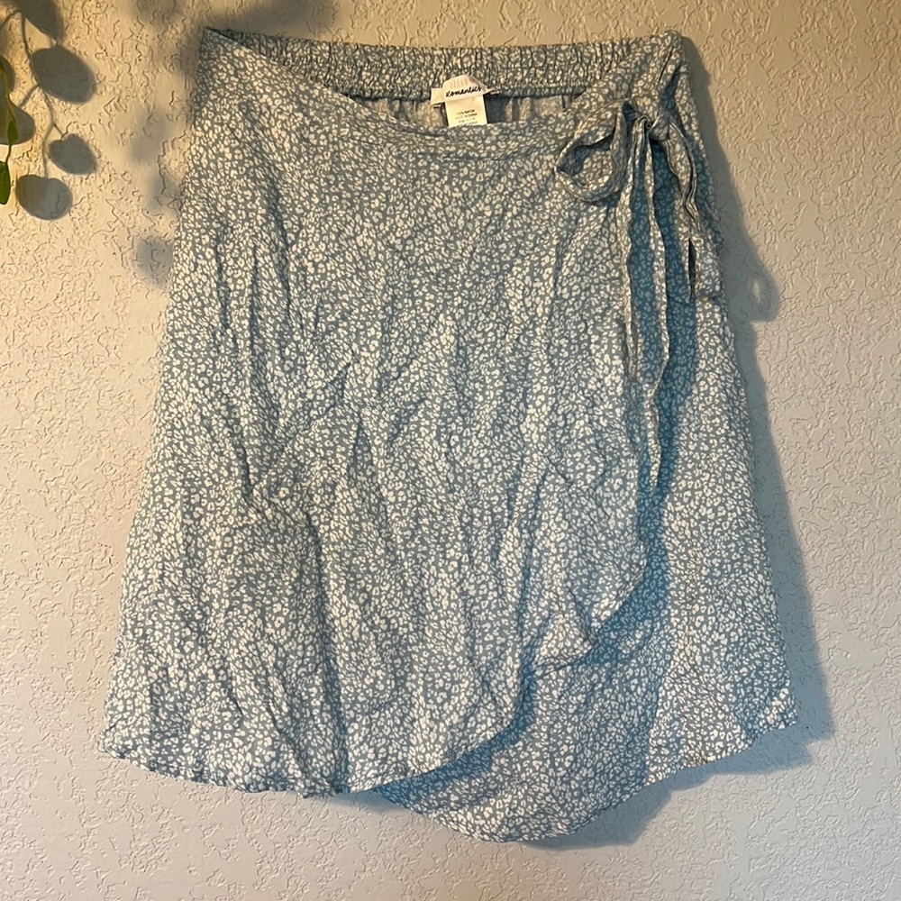 Blue Flower Skirt